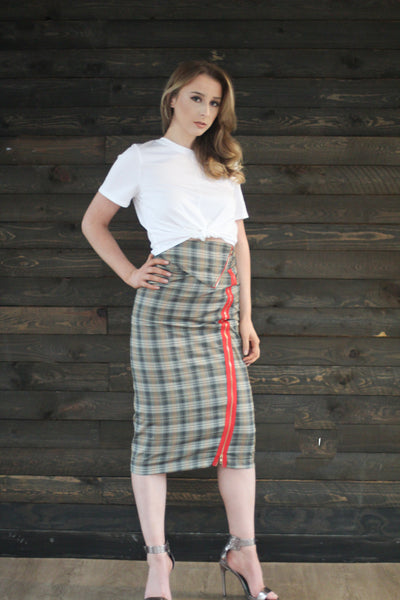 Asymmetrical Waist Skirt - Modern Ruth 
